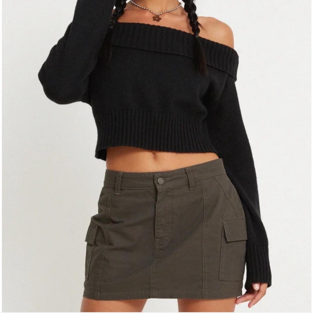 Motel rocks cargo mini skirt